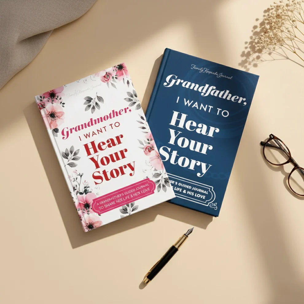 "I Want To Hear Your Story" Keepsake Journal