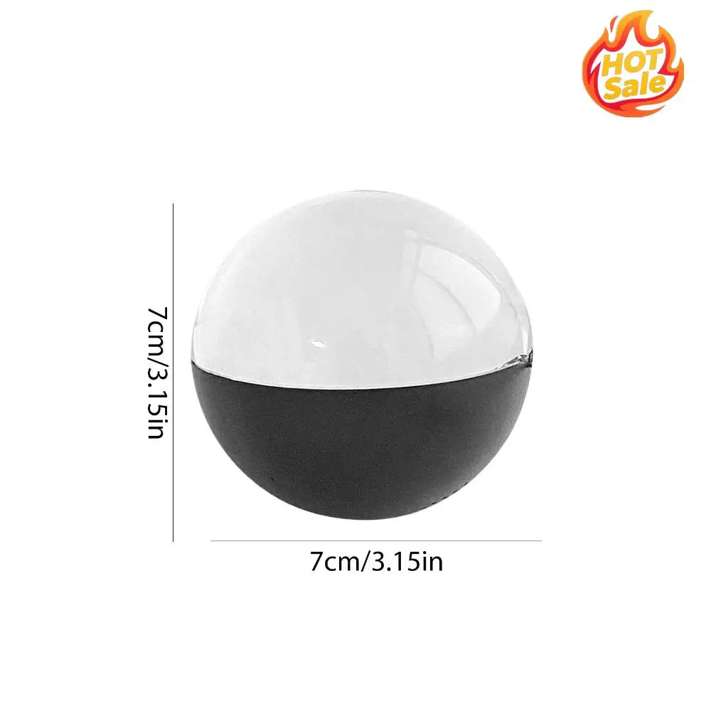 3D Video Crystal Ball with Stand Video Glass Ball with Black Base Memory Sphere Lamp Gift for Birthday Wedding