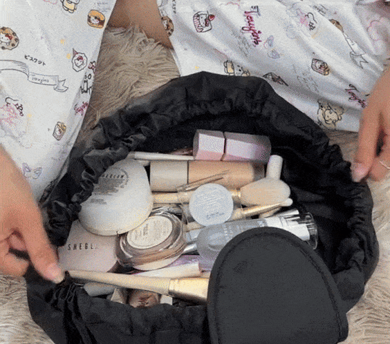 Snap&Go™ Travel Makeup Bag
